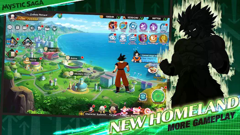 Mystic Saga screenshot