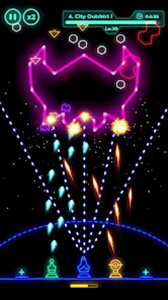 Galaxy War: Falltopia Shooter screenshot