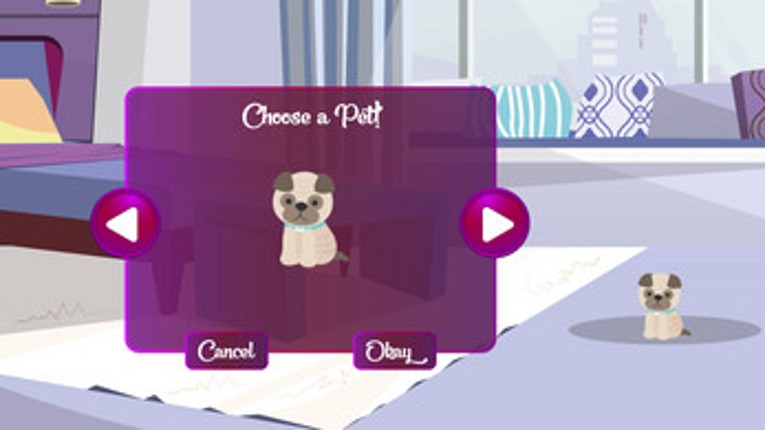 Molly Traveler Dress Up screenshot