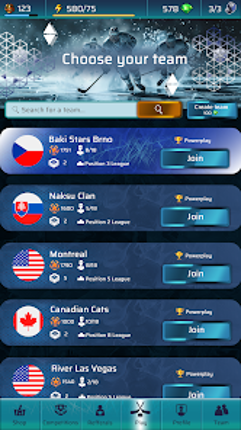 PowerPlay: Ice Hockey PvP Game Image