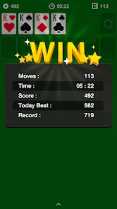 Solitaire screenshot
