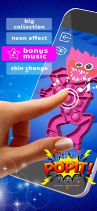Pop it antistress fidget toy screenshot