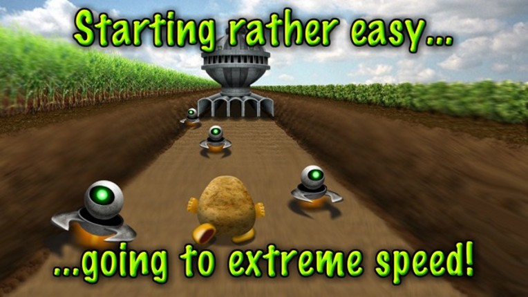POTATO STORY - action runner fun game screenshot
