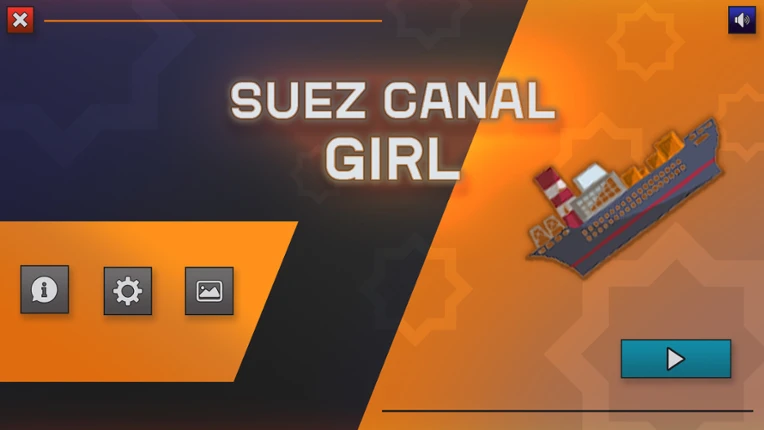 Suez Canal Girl Image