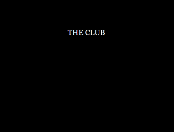 The Club game Game Cover