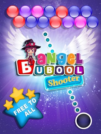 Angel Bubble Shooter Mania. Candy Smash game for kids Image
