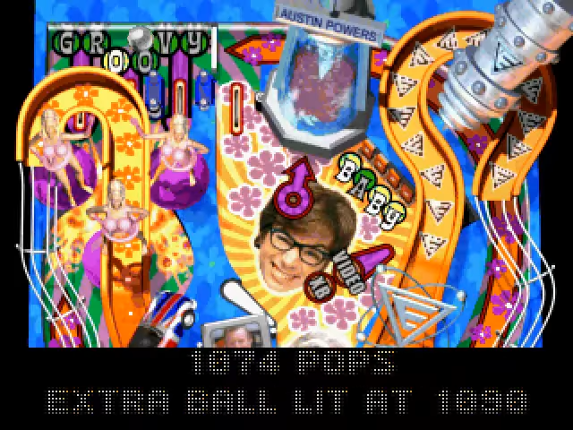 Austin Powers Pinball Image