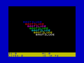 Bastilude (ZX Spectrum) Image