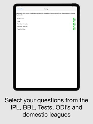 Cricket Trivia - Quiz Game Image