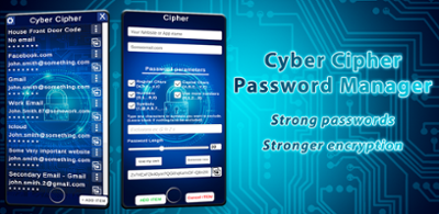 Cyber Cipher - Password Manager Image