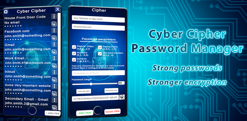 Cyber Cipher - Password Manager Game Cover