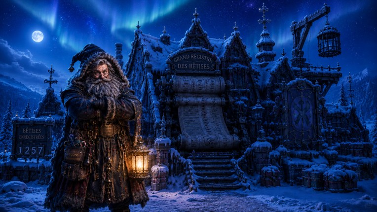 Frozen Christmas Magic: Santa’s Hidden Village Image