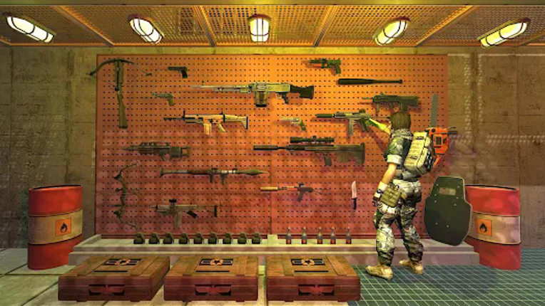 Fps Army girl Commando Mission screenshot