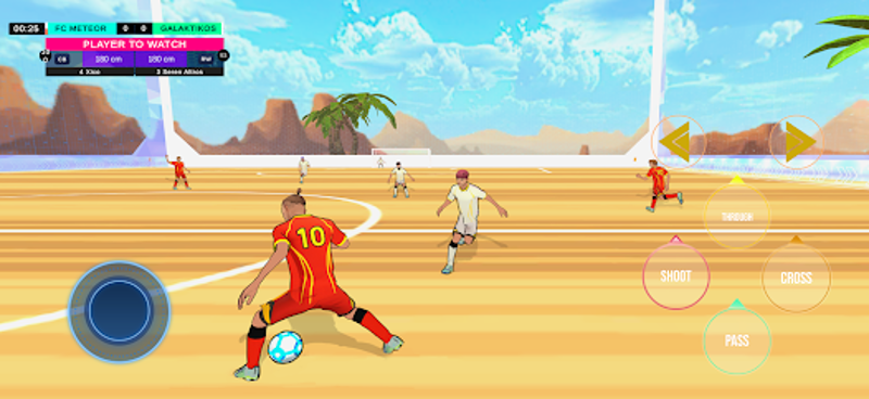 Galaxy Soccer :Rematch 3v3 Image