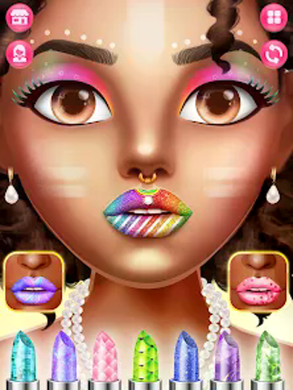 Lip Art DIY Makeover Games screenshot