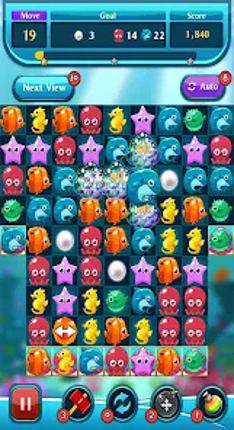 Ocean Match Puzzle screenshot