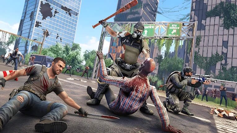 Zombie Survival Hunting Game screenshot