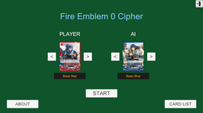 FE Cipher Trial Decks screenshot