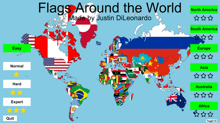Flags Around the World Image