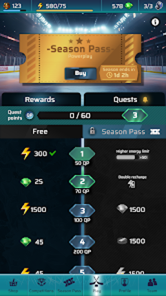 PowerPlay: Ice Hockey PvP Game screenshot