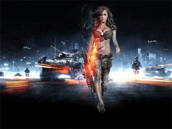 Girls Soldiers Slide Image