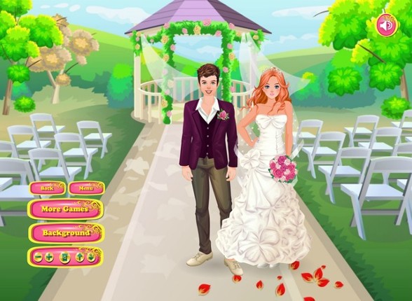 Happy Wedding- Dress up and make up game for kids who love wedding and fashion Image