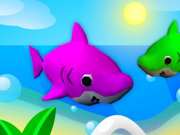 HappySharks.io Game Cover