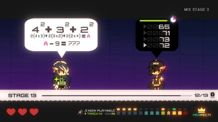 Mini Star Math: 3 Hearts screenshot