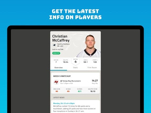 NFL Fantasy Football screenshot