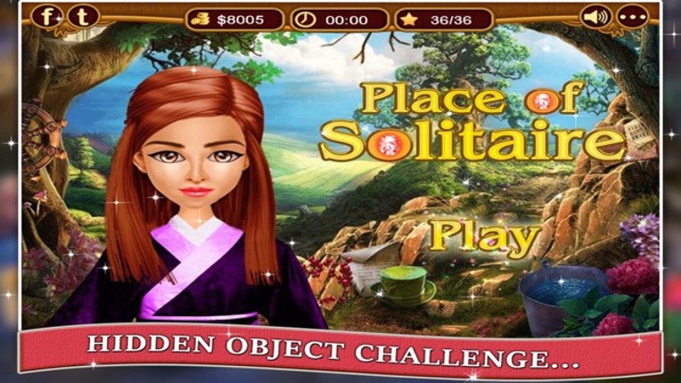 Place of Solitaire - Hidden Objects game for kids and adults screenshot