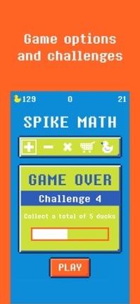 Spike Math - fast kids games Image