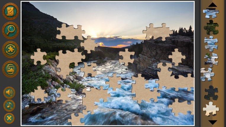 Waterfalls & Rivers Jigsaw for PC & XBOX screenshot