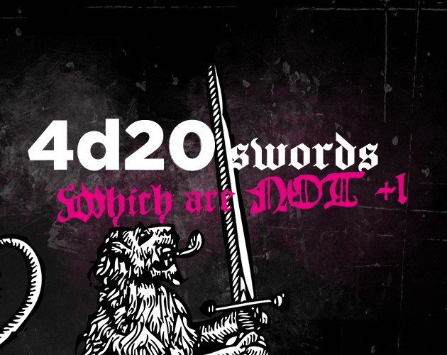Games like 4d20 Swords which are not +1