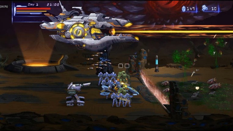 Alien Worms Invasion screenshot