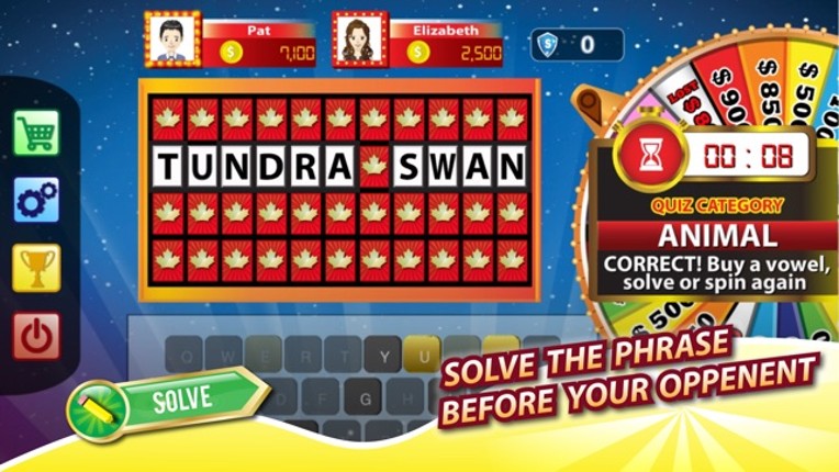 Amazing Wheel™ Canada - Xmas Word Phrase Quiz Image