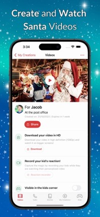 Call Santa Claus with PNP Image