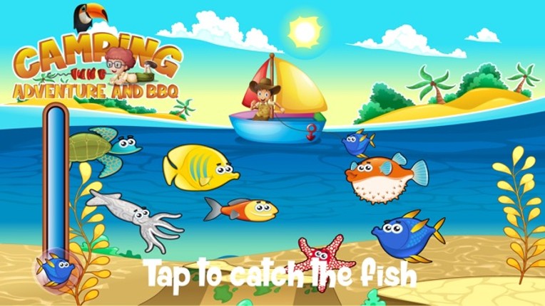 Camping Adventure & BBQ - Outdoor cooking party and fun game screenshot