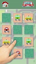 Cars find the Pairs learning game Image