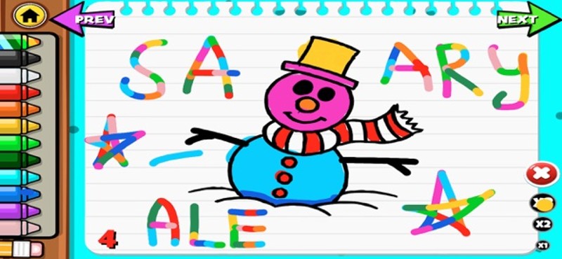 Color With Santa screenshot