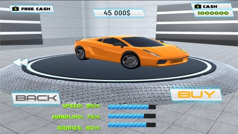 Crazy SuperCar Drag Racing : 3d Free Game screenshot