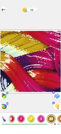 Cross Stitch: Color by Letters screenshot