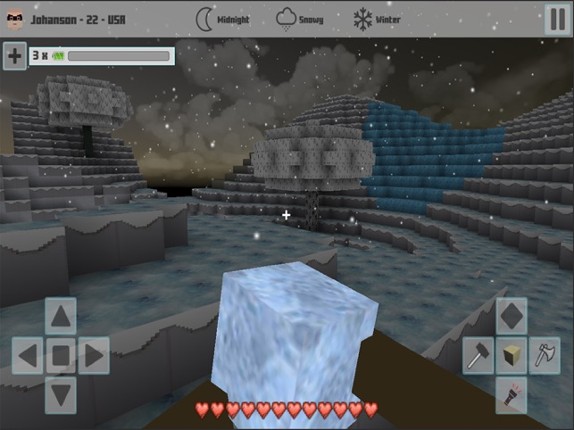 Cubes Craft Winter screenshot