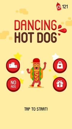 Dancing Hotdog Image