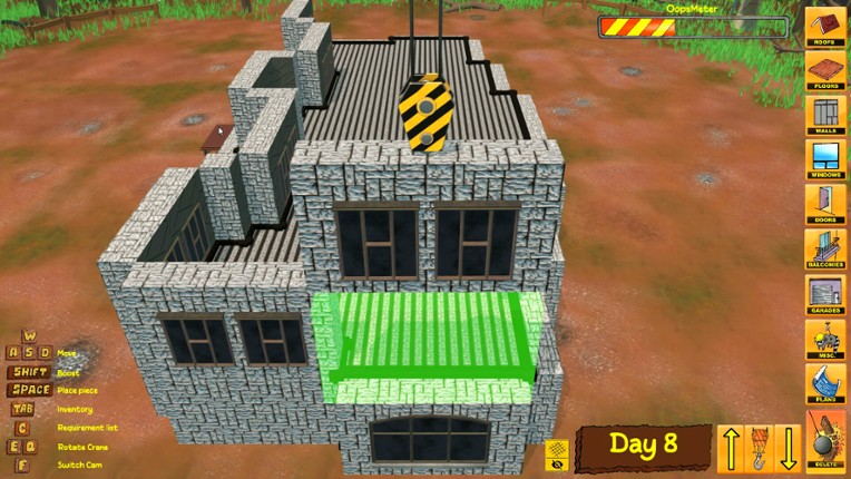 Don't Drop The Wall, Jack! screenshot