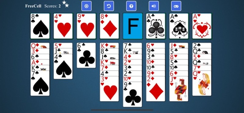 FreeCell Solitaire - screenshot
