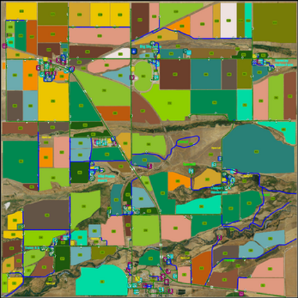 FS25 AUTODRIVE Judith Plains Montana 4x screenshot