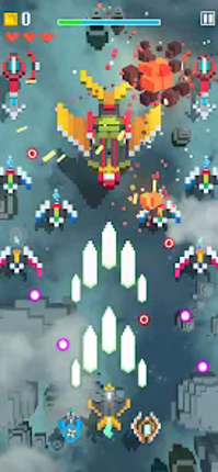 Sky Wings: Pixel Fighter 3D Image