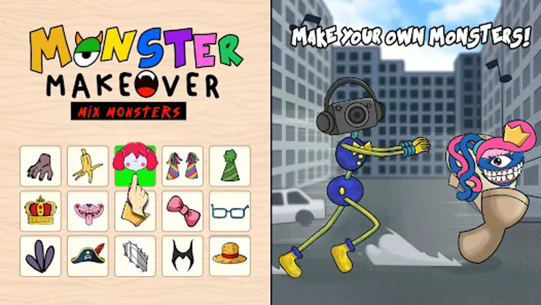 Monster Makeover, Mix Monsters Image
