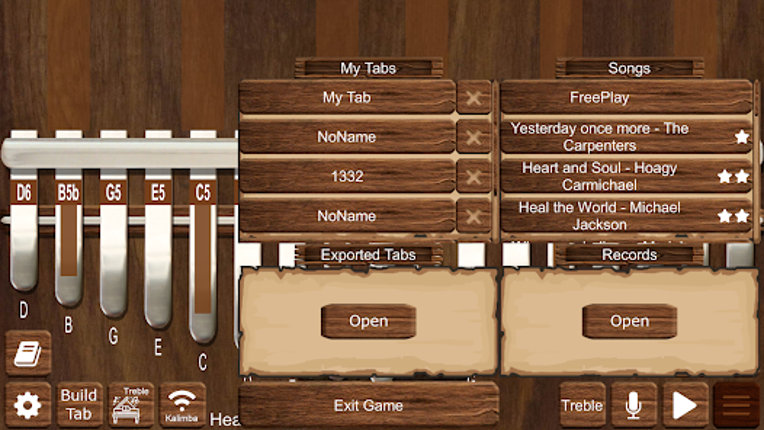 Kalimba Real screenshot