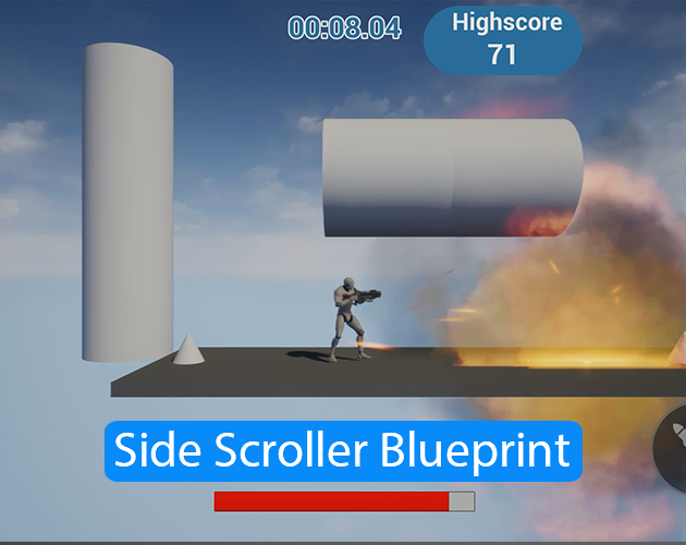 Games like UE5 Side Scroller Game Blueprint